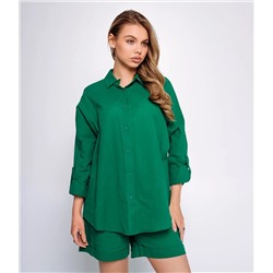 Костюм #ОБШ1345 (1), изумрудный