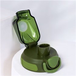 Бутылка для воды спортивная Woohooo H2O цвет Khaki 850 ml/ уп60