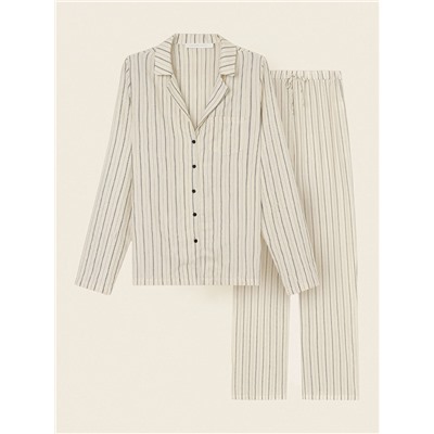 Пижама женская (рубашка, брюки) SL HOME Linen