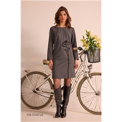 NiV NiV fashion 928 серый, Платье