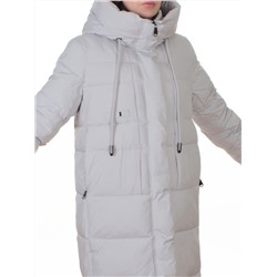 8818 LT. GRAY Пальто зимнее женское (200 гр. холлофайбер)