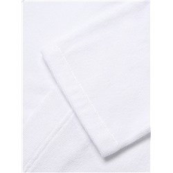 Халат махровый «Этель», женский, размер 42-44, 100% хлопок, 320 г/м², белый