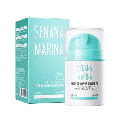 Увлажняющий крем для лица senana marina retinol beautify