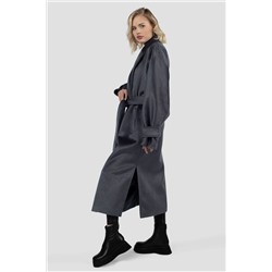 01-12011 Пальто женское демисезонное (пояс)