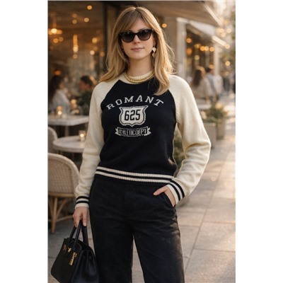 Теплая кофта ROMANT varsity арт.1256