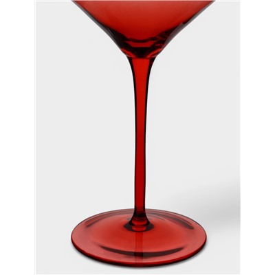 Бокал для вина Magistro «Иллюзия», 540 мл, 10×24 см, стекло, красный