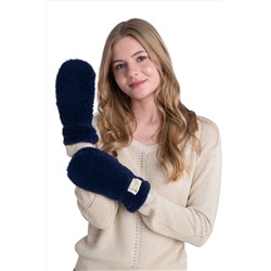 Варежки меховые на резинке ИНДИГО