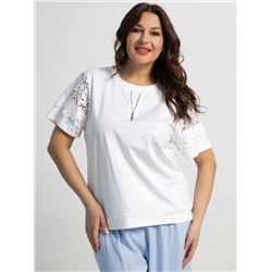 Блуза Флоя (белый) Б15539-4М
