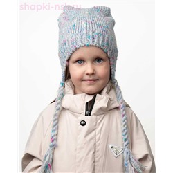 12612/2 MGU Ушанка для девочки флис (50-52)