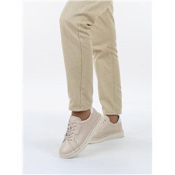 03-XKL22-033 BEIGE Полуботинки женские (натуральная кожа)