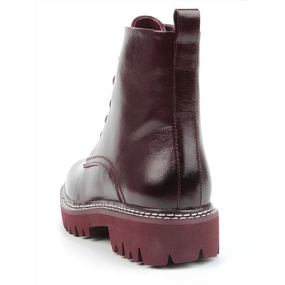 01-CY26385642-5169-21B100M VINOUS Ботинки демисезонные женские (натуральная кожа, байка)