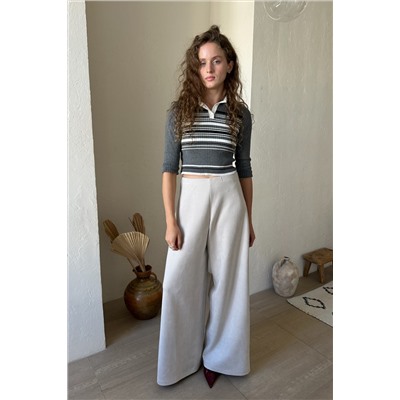 Брюки эко-замша  BASE102/01/Бежевый