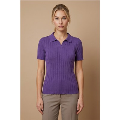 Футболка женская вязаная Поло С Арт. 10632