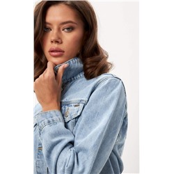 Куртка джинс F412-1226 l.blue