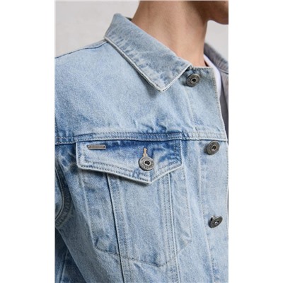 Куртка джинс Р311-1237 middle blue