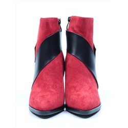 04-A331W-766VB RED Ботинки зимние женские (натуральная замша, натуральный мех)