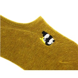 Следки р.35-40 "Small print 2" Горчичные