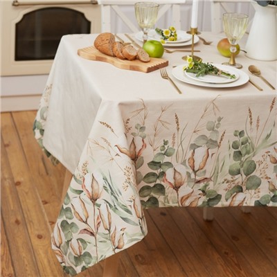 Скатерть Этель Cotton, 149×110 см, 100% хлопок, репс 210 г/м²
