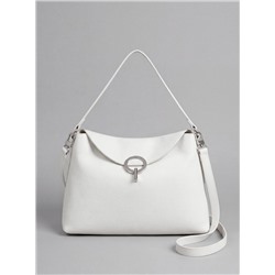 Женская кожаная сумка Richet 3282LN 613 Белый