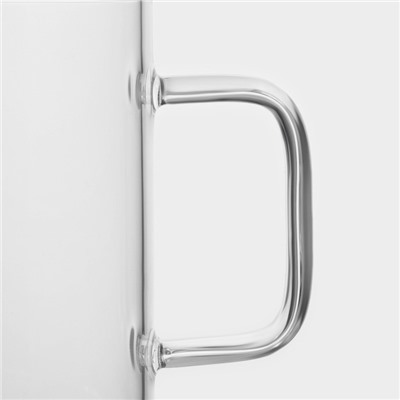 Кружки Magistro «Глория», 320 мл, 11×8×9 см, набор 2 шт., стекло, прозрачные