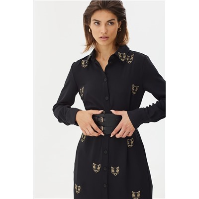 NiV NiV fashion 2458 черный, Платье