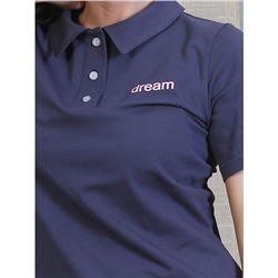 Платье-поло женское dream КЛП1471П12 серый
