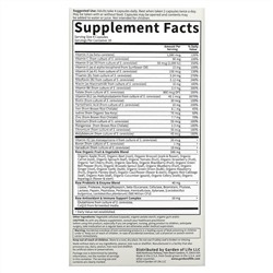 Garden of Life, Vitamin Code, мультивитамины из цельных продуктов для женщин, 120 вегетарианских капсул