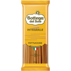 «Bottega del Sole», макаронные изделия «Фетучини», цельнозерновые, 500 г