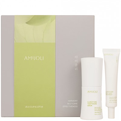 AMIJOLI Набор сыворотка для лица, гель для точеного применения 30мл+20мл