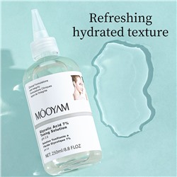 (ЗАМЯТА КОРОБКА) Обновляющий пилинг-тоник с 7% гликолевой кислоты MOOYAM Glycolic Acid 7%, 250 мл.