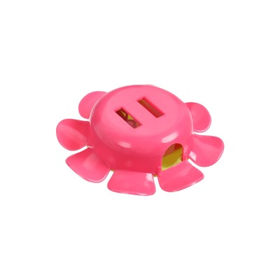 Набор точилок «Ромашка-смайл», 4 штуки, с контейнером, МИКС