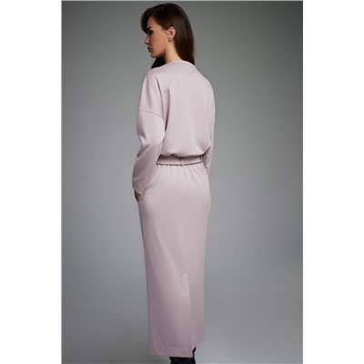 DiLiaFashion 0883 пыльная_роза, Юбка,  Джемпер