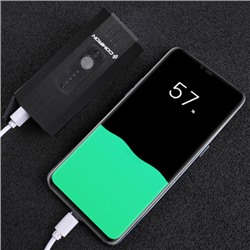 Фонарь передний COMIRON "FARA" корп алюминий IPX5; свет: 4*T6 LED, max. 1800lm аккум 5200mAh Type-c USB индикатор заряда POWER BANK 7 режимов/уп 60/50