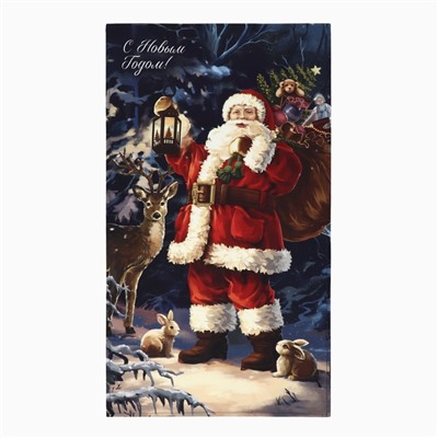 Полотенце кухонное новогоднее «Этель. Рождественская история», 40×70 см, 100% хлопок, саржа 190 г/м²