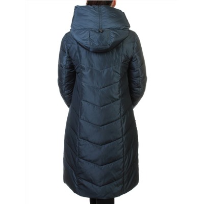 8033 DK. GRAY Пальто женское зимнее (био-пух)