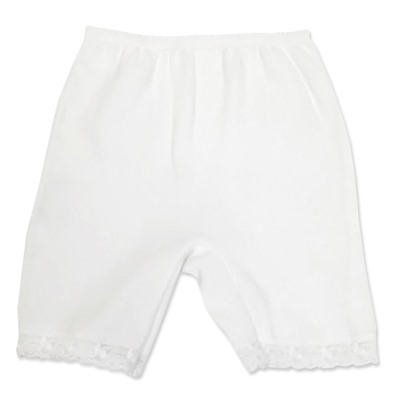 5140-01 Трусы шорты для девочек белые (BAYKAR)