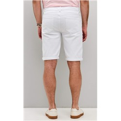 Шорты джинс F311-0972 white