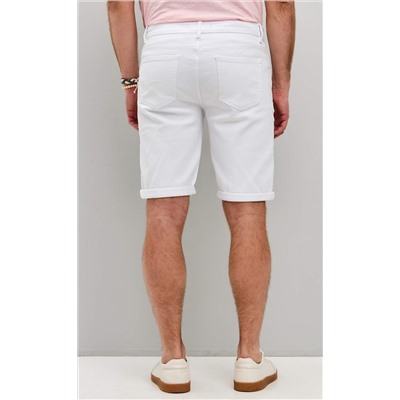 Шорты джинс F311-0972 white