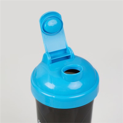 Бутылка/Шейкер BIGBRO SHS-700 чёрно-синяя, для спортивного питания 700ML/уп60