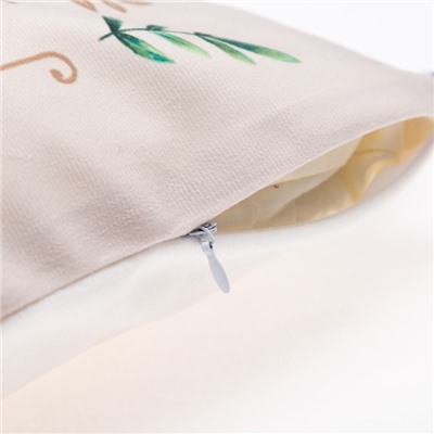 Наволочка декоративная «Этель. Black cat», 40×40 см, велюр