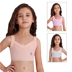 4290-99 Топ для девочки многоцвет (BAYKAR)