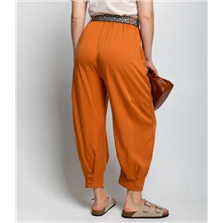 Брюки #ОКТ085008, терракотовый