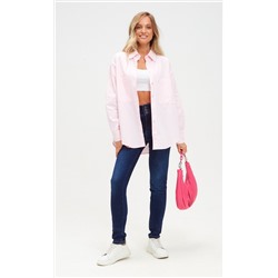 Джинсы женские зауженные P222-0131 синие