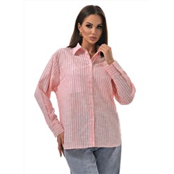 Женская рубашка оверсайз в полоску CRACPOT