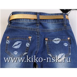 33091 Джинсы для девочки YUKE