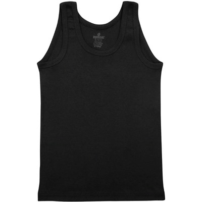 2214-02 Майка для мальчика черная (BAYKAR)