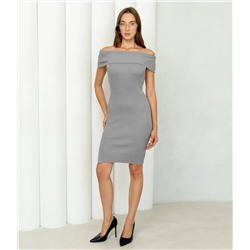 Платье #КТ5396, серый