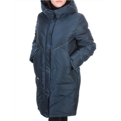 9915 AQUAMARINE Пальто женское зимнее JEARLIDER (200 гр. холлофайбера)