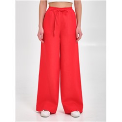 Брюки красные с карманами