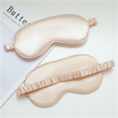 Маска для сна атласная на резинке